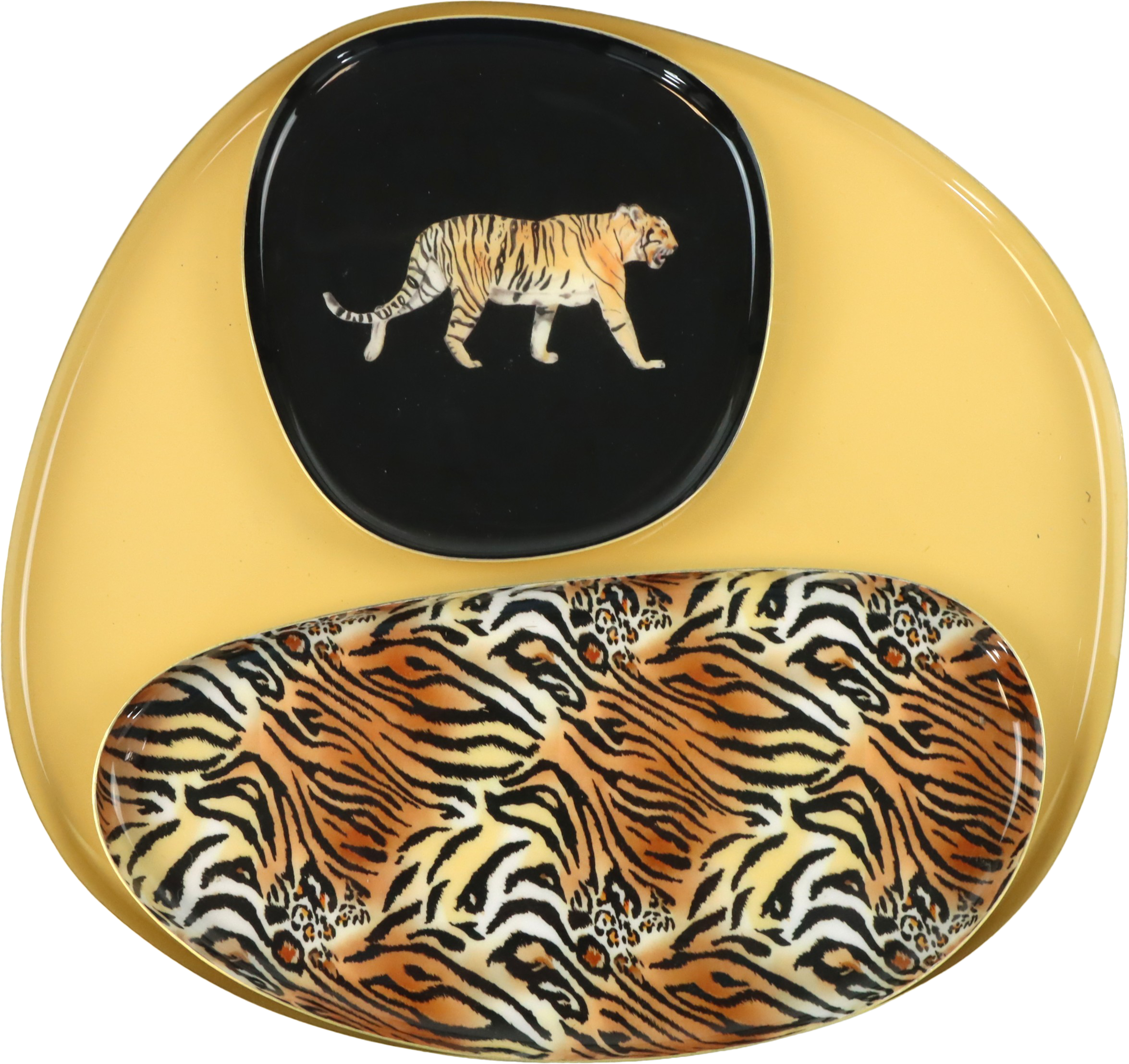 7039 ENSEMBLE DE PLATEAUX TIGER  3P