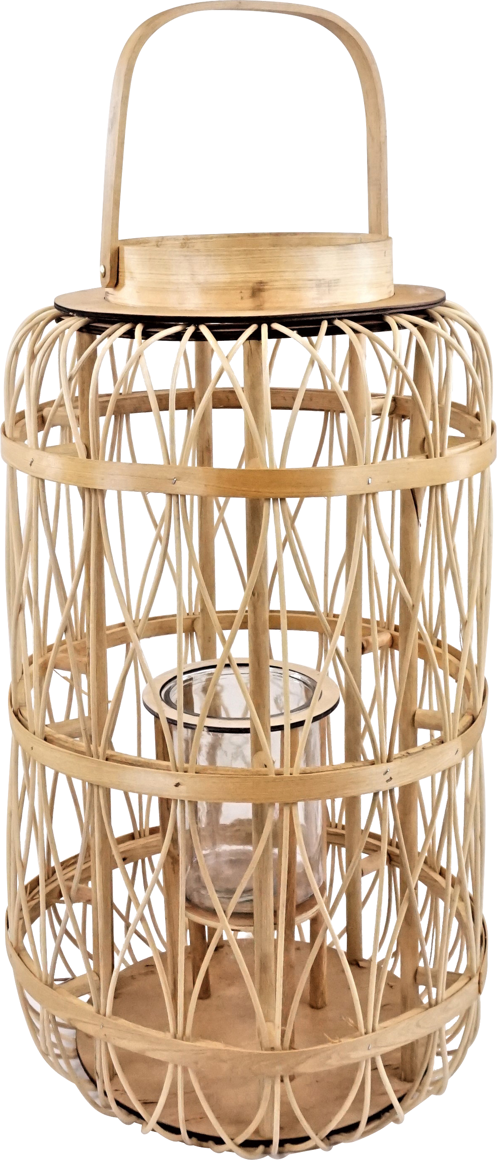 7121 LATERNE MIT GLAS MEKONG