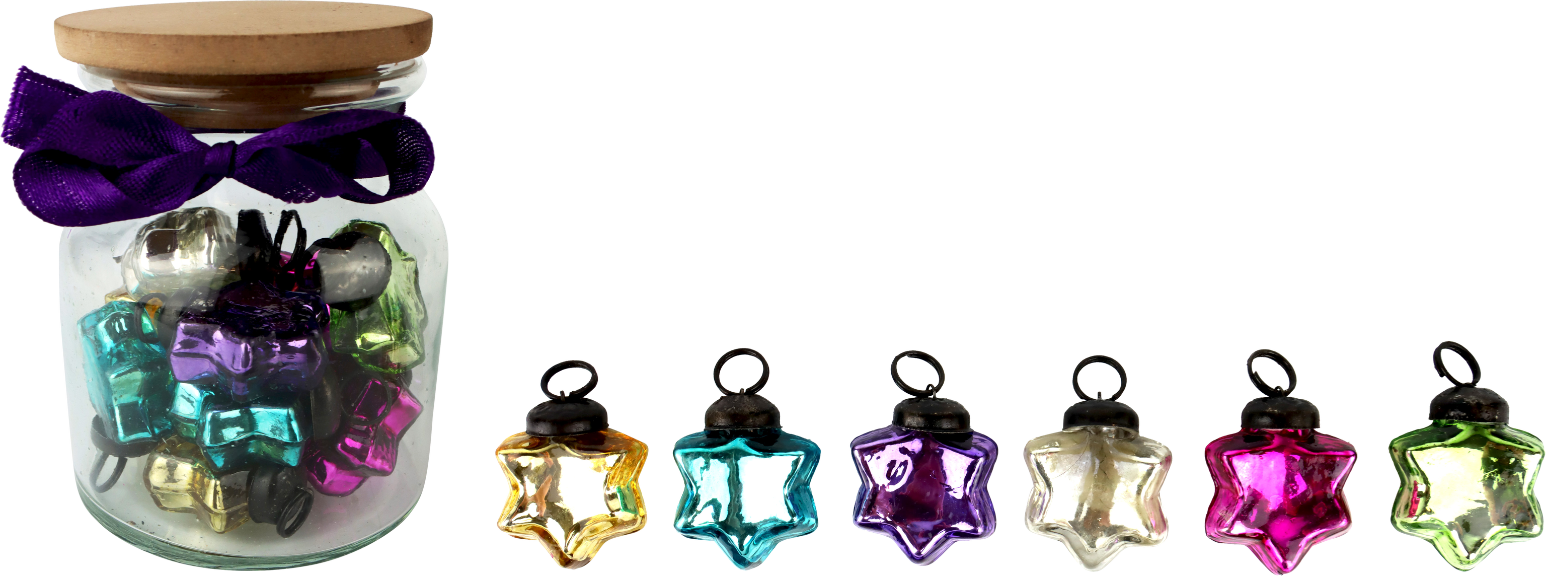 7217 ESTRELLAS EN VIDRIO S/19