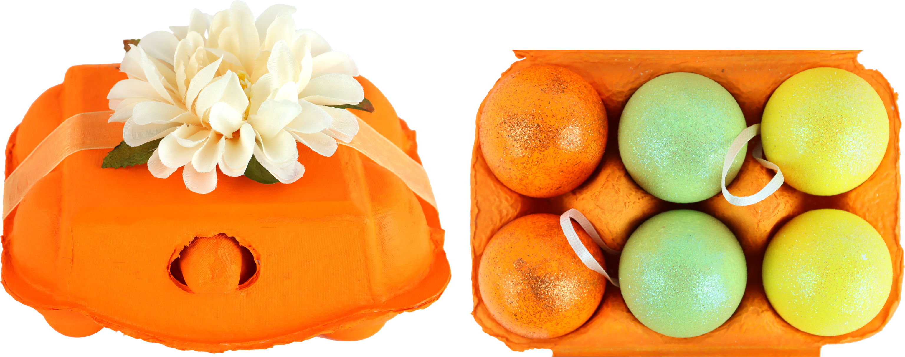 7226 EIERBOX FLORAL NEST  S/6