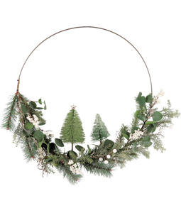 7250 DECO WREATH FOREST