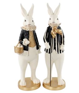 7366 RABBIT COUPLE LORDLY  S/2
