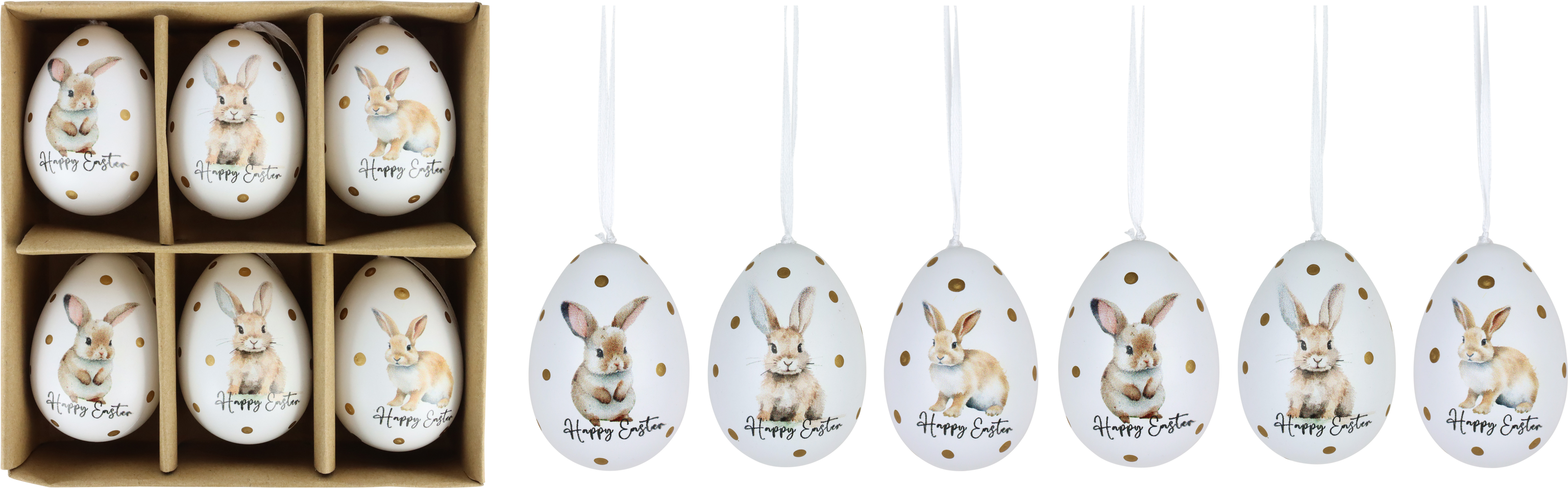 7490 EIERBOX HAPPY EASTER  S/6