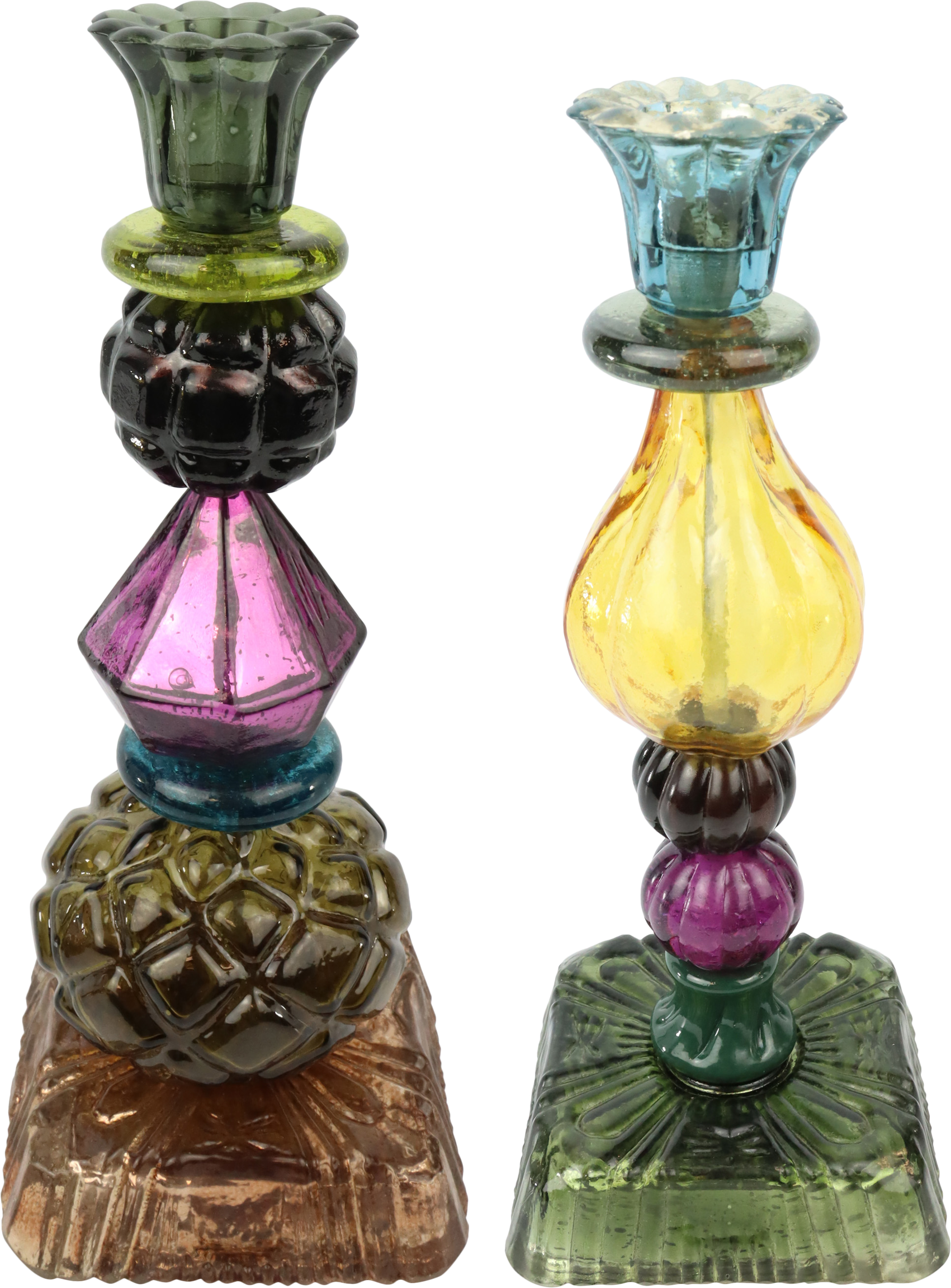 7507 CANDLE HOLDER BAROCK  S/2