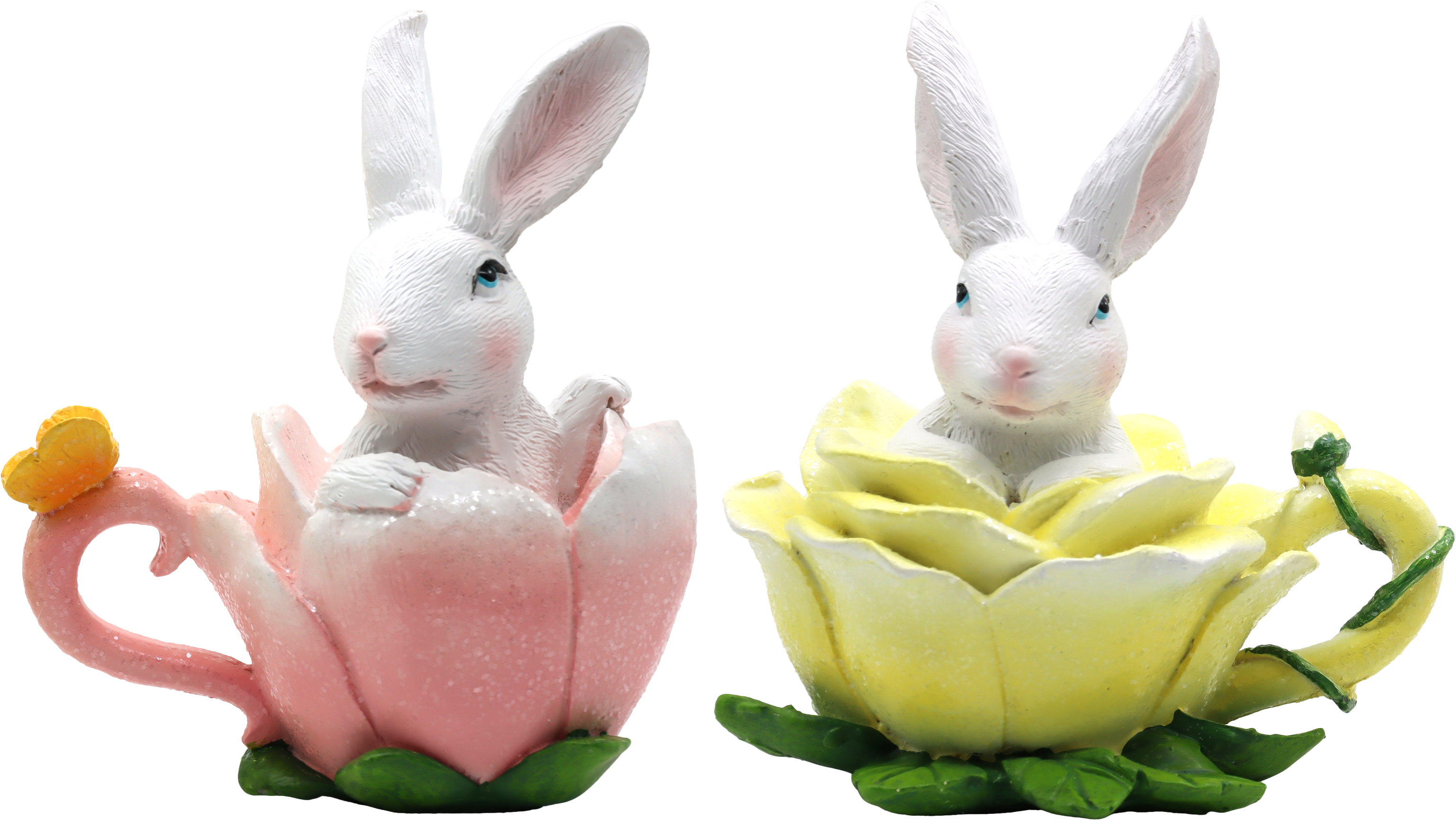 7737 CONEJO EN TAZA BELLEBUNNY  S/2