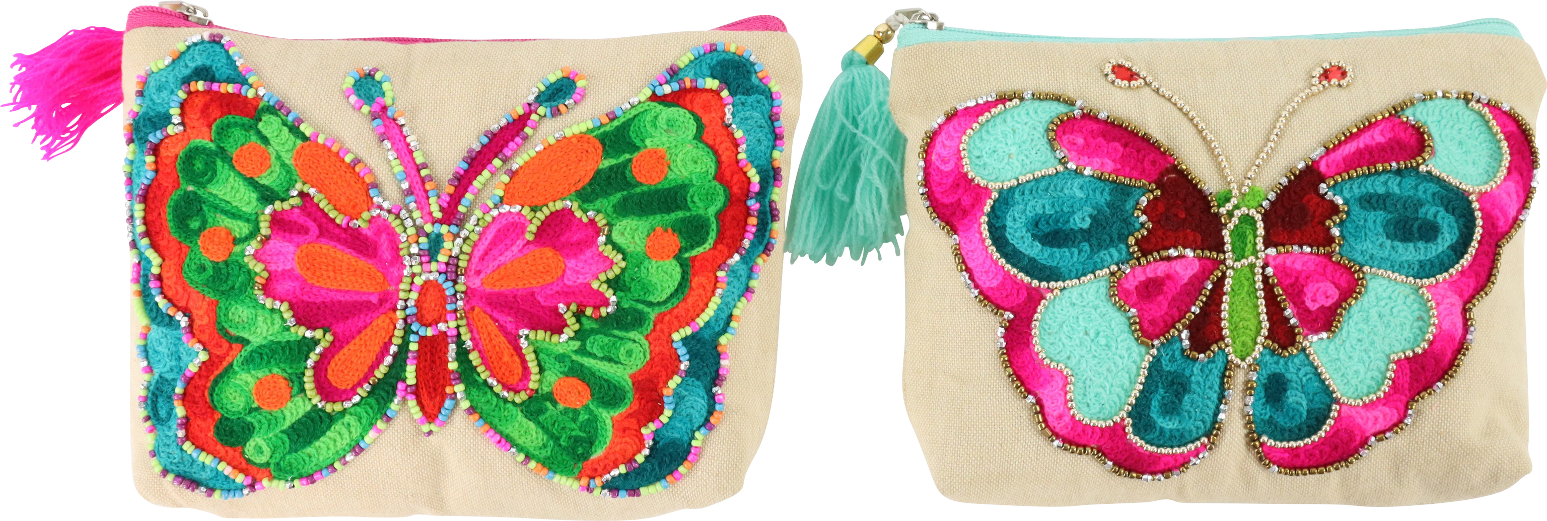 7804 BOLSO DE MANO  MARIPOSA  S/2