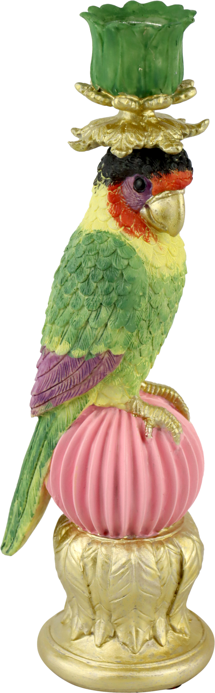 7955 CANDLEHOLDER PARADISE PARROT