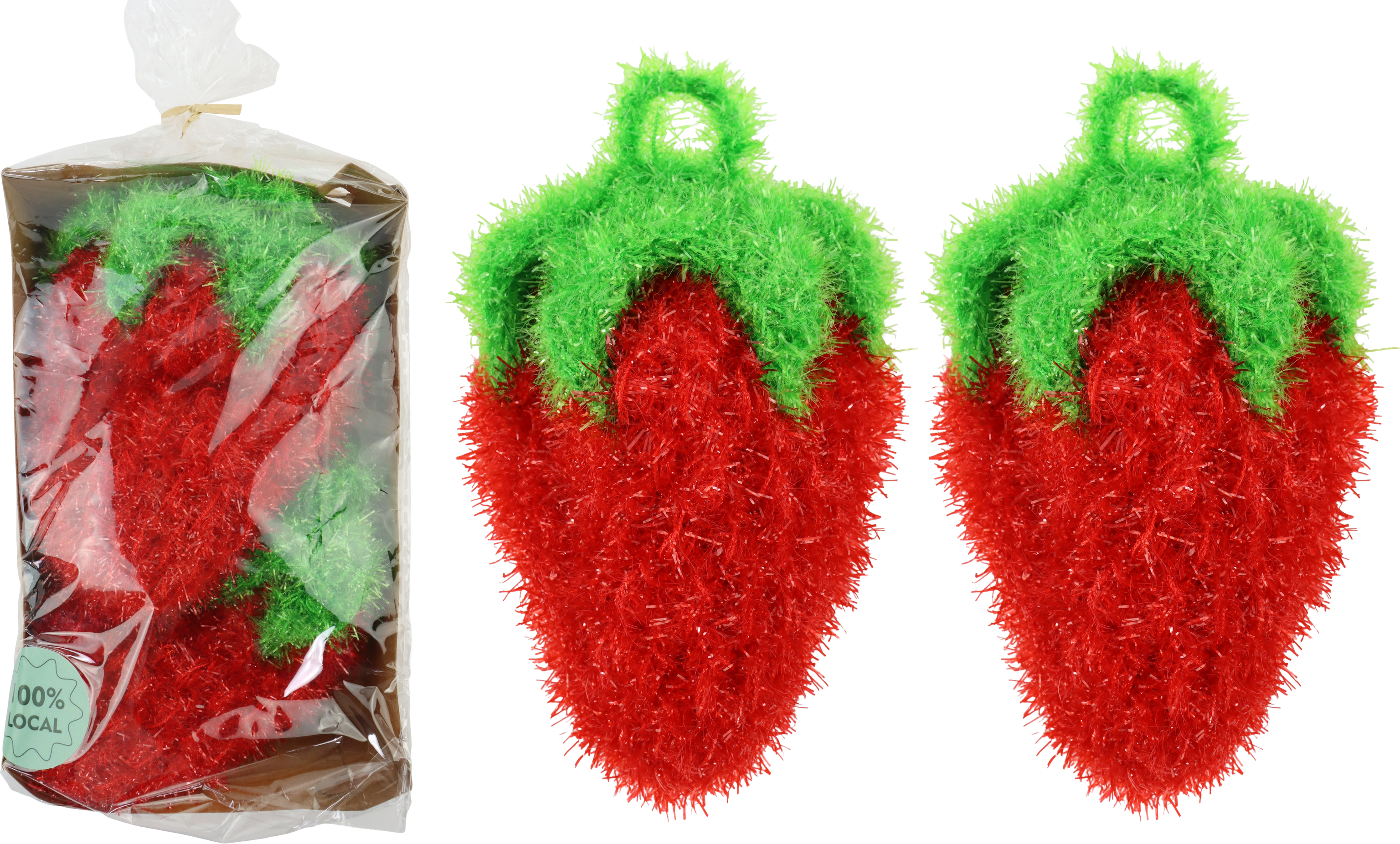 8041 ESPONJAS  STRAWBERRY  S/2