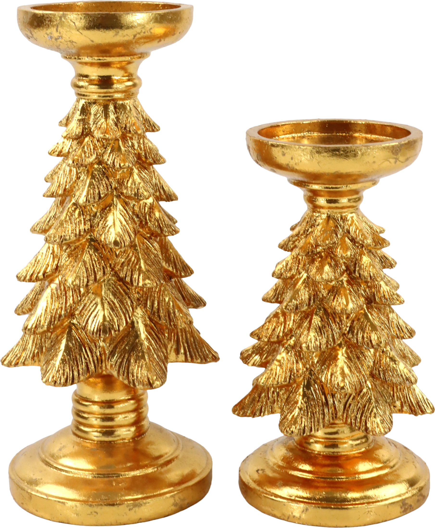 8046 CANDLEHOLDER MAJESTIC TREE  S/2