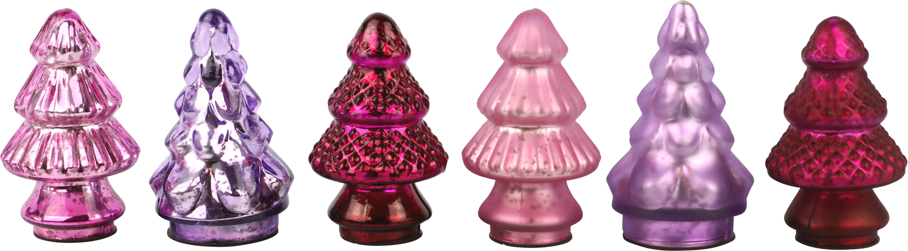 8284 GLASBÄUME CARNIVAL  S/6