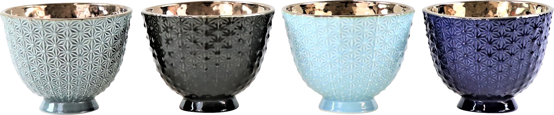 8395 DECO BOWLS TOSCA  S/4