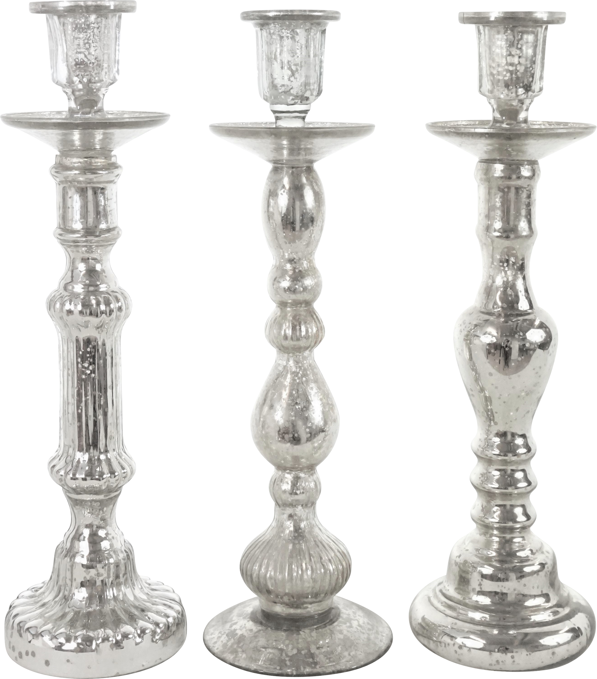 8406 CANDLE HOLDER BASILIKA  S/3