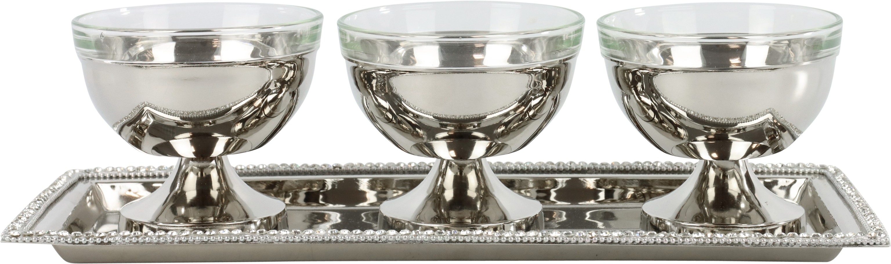 8571 COPAS EN BAND. CRISTALLO  S/4