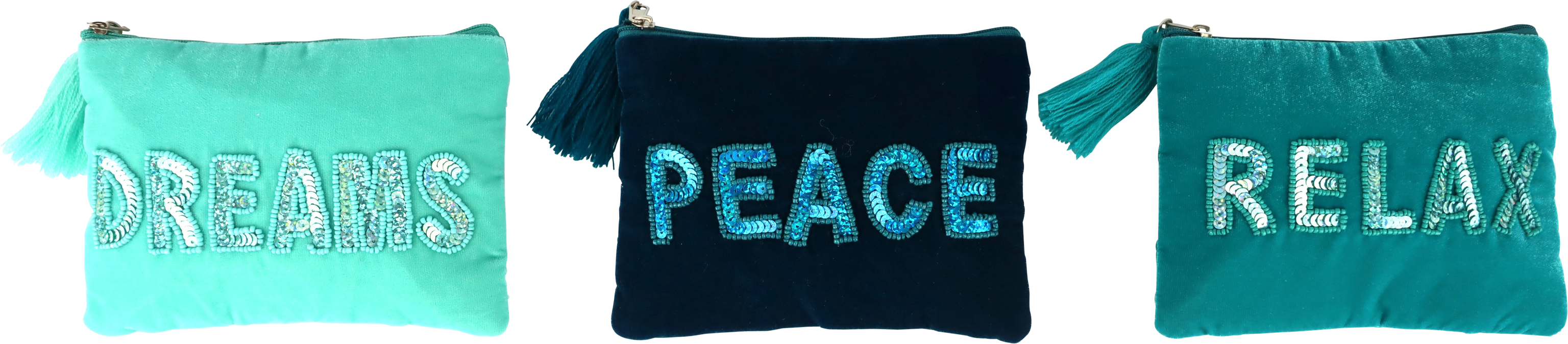 8614 TÄSCHCHEN POETIC POUCHES  S/3