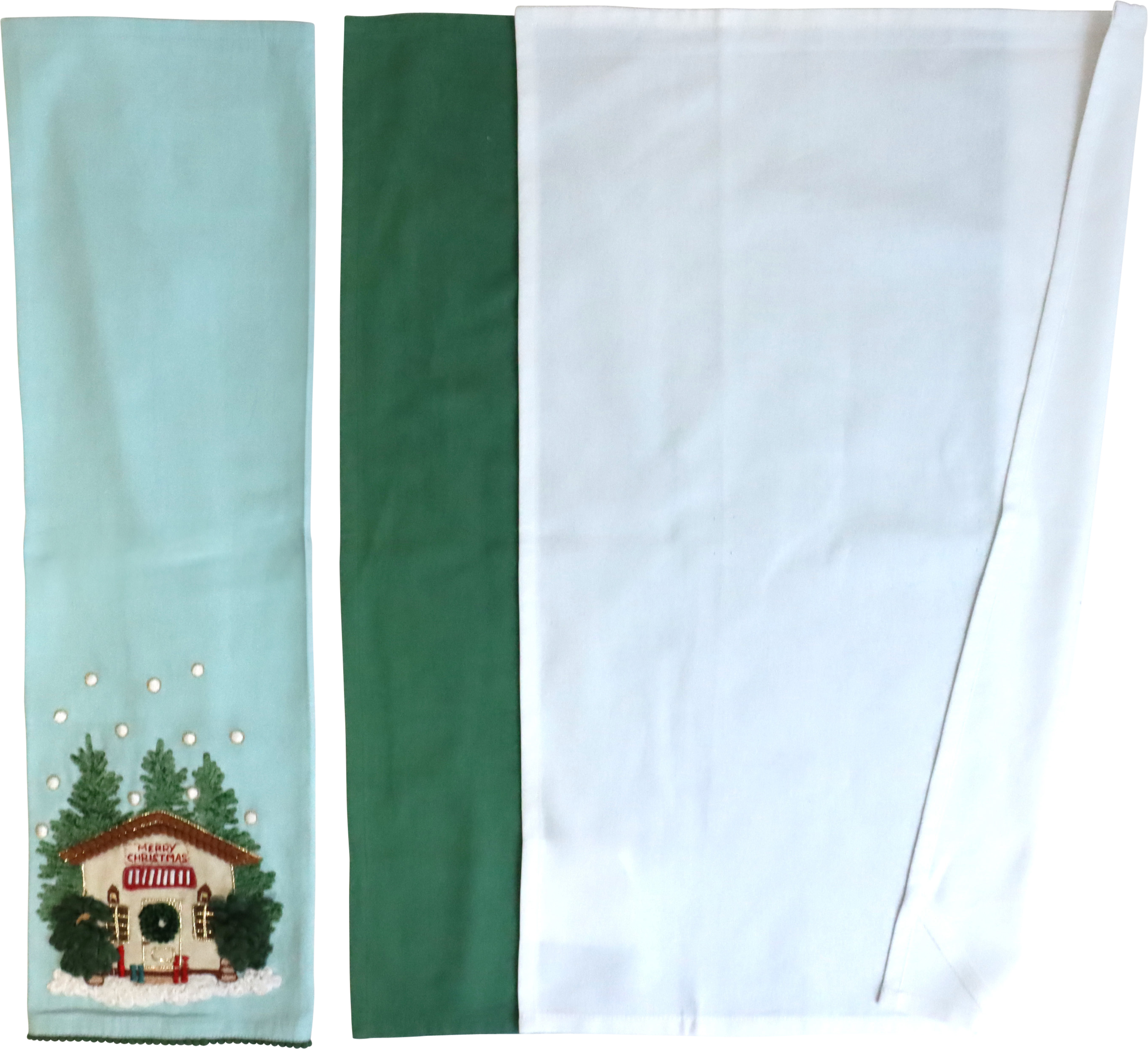 8724 ROPA DE COCINA CHALET CHIC  S/3