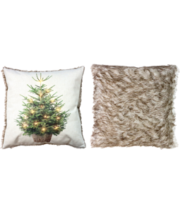 8790 HOUSSE COUSSIN « SAPIN » 60X60