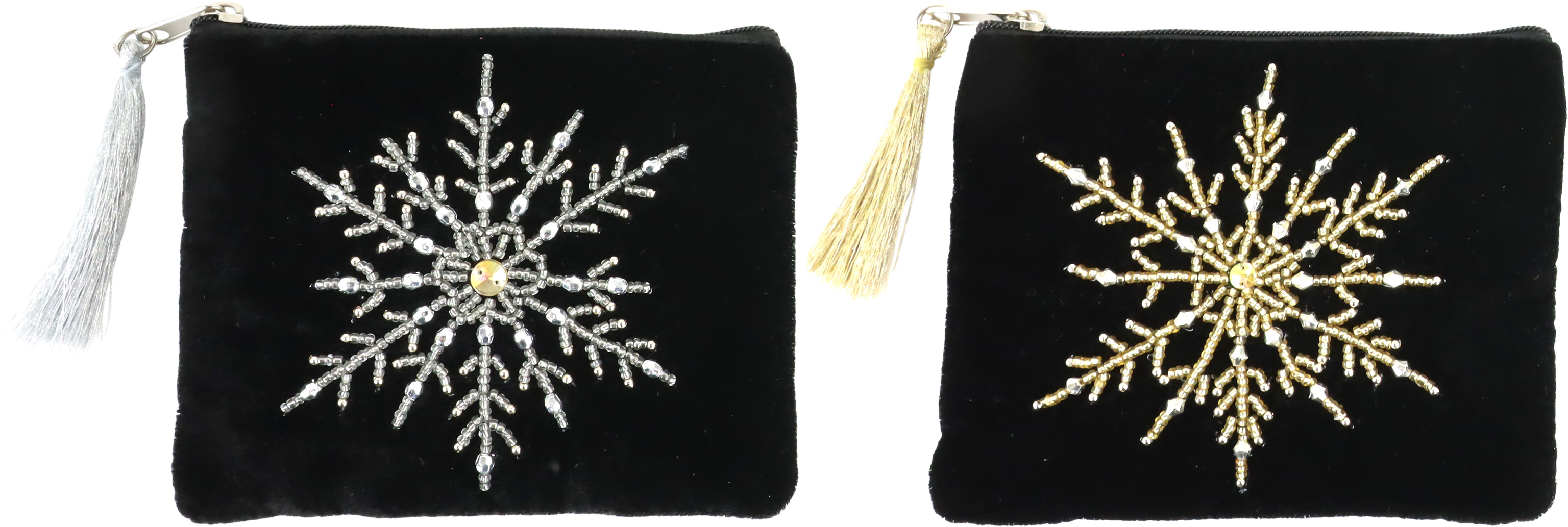 9039 BOLSA CRYSTAL GLOW  S/2