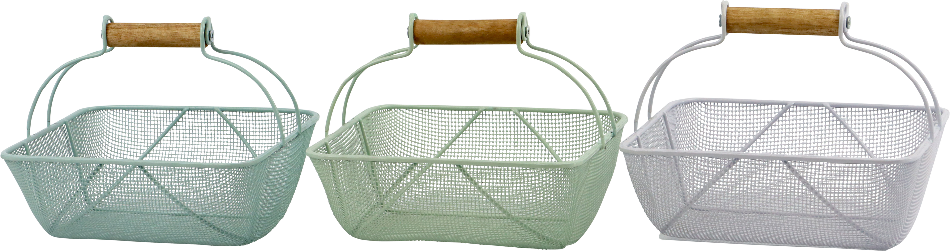 9110 HENKELKÖRBE PRINTEMPS  S/3