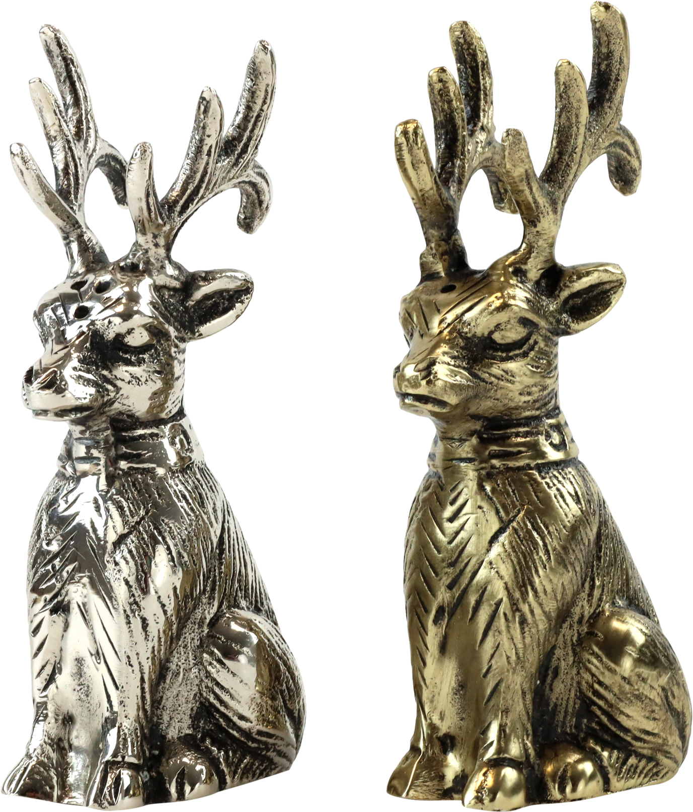 9171 SALT-PEPPER DEER  S/2