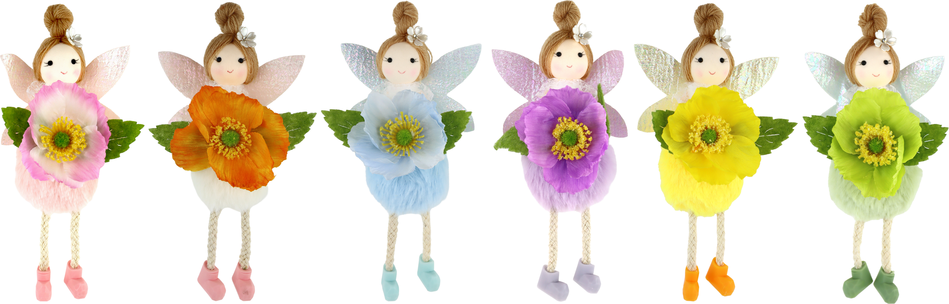 9357 FAIRY-GIRLS BLOSSOM BELLS  S/6