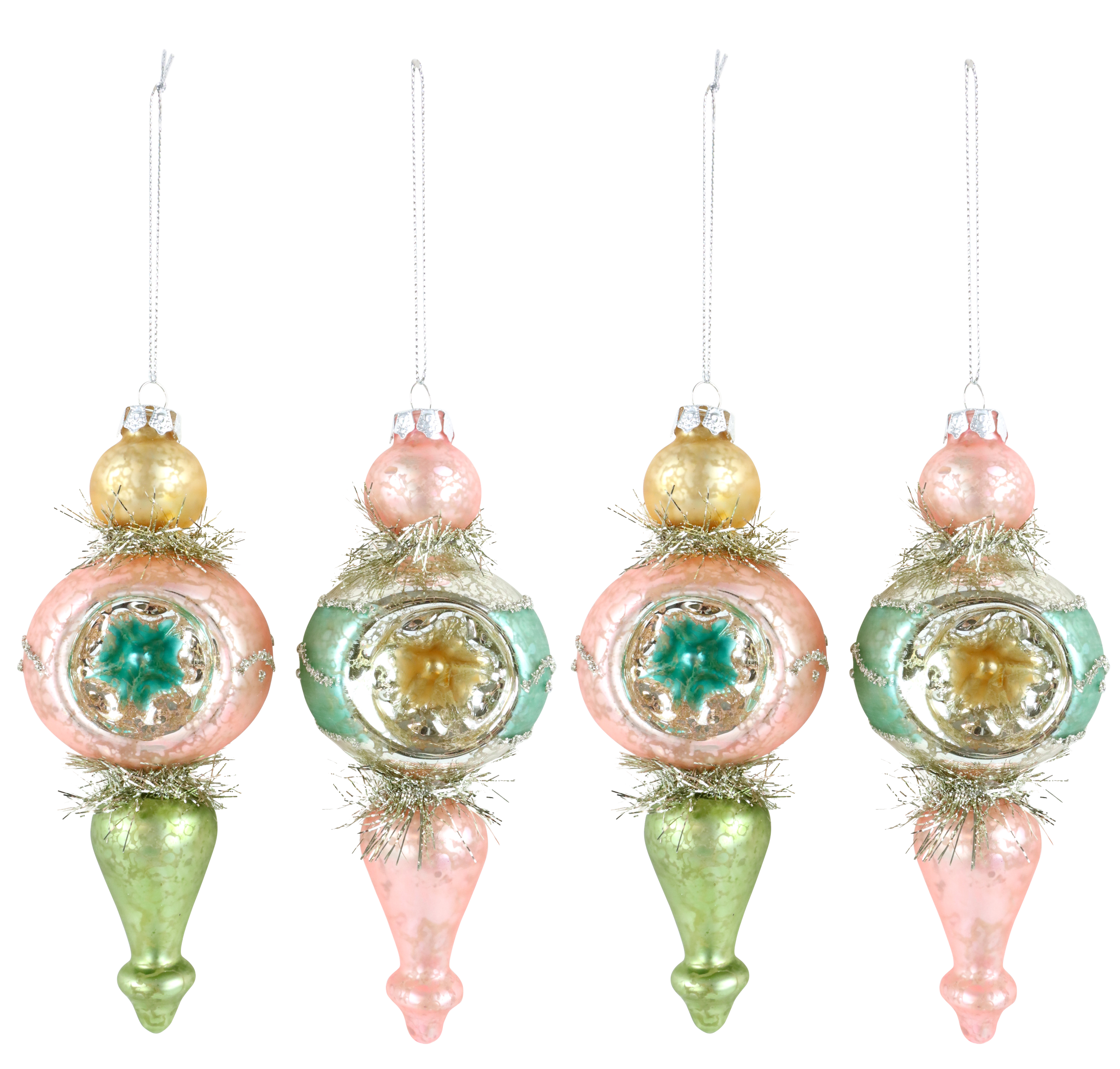 9470 PIÑAS DE CRISTAL  NOSTALGIA  S/4