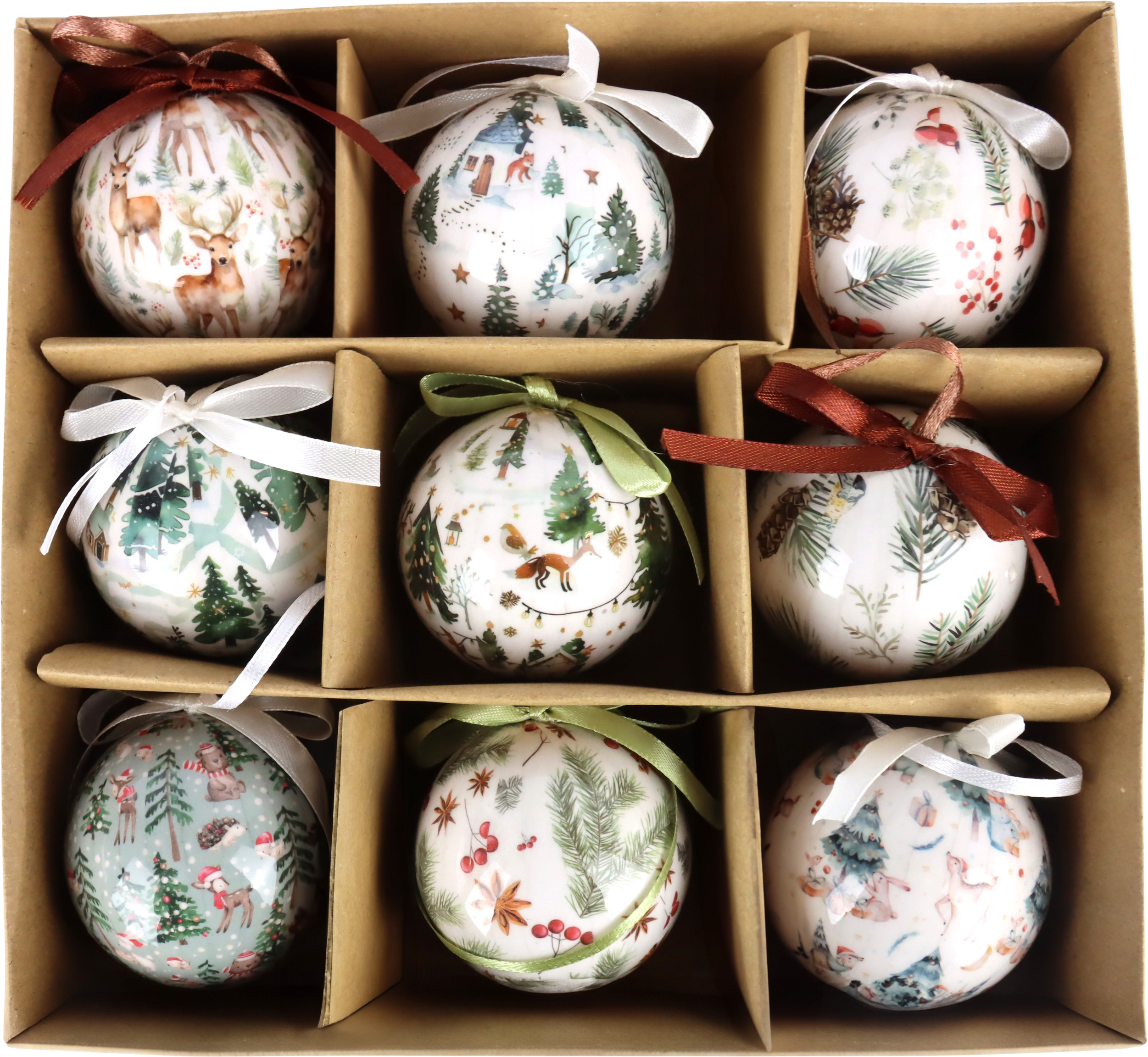 9539 BOLAS WOODLAND CHRISTMAS  S/9