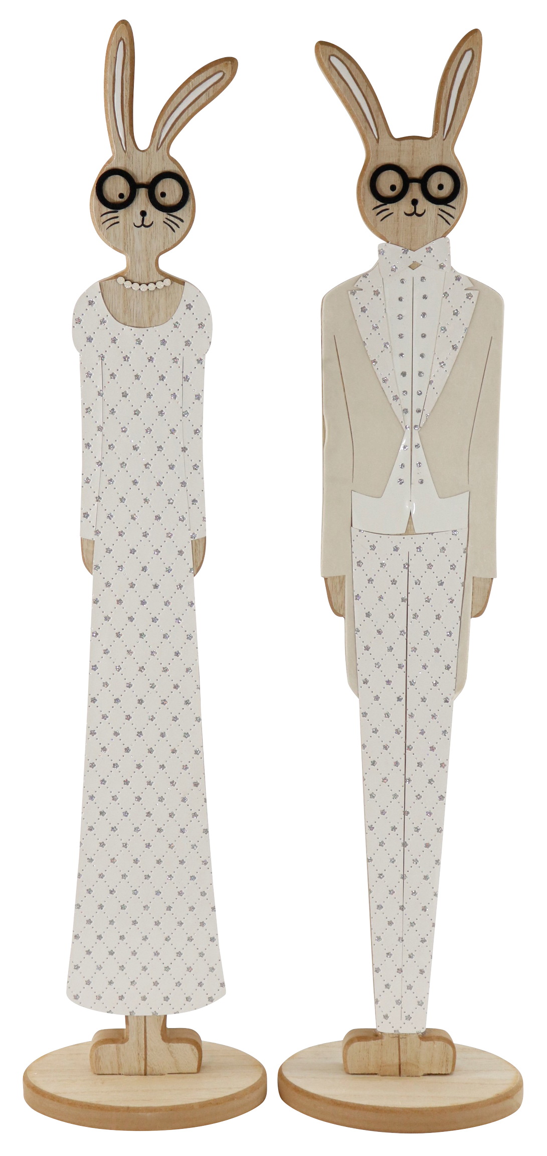 9816 CONEJOS  ELEGANCE  S/2