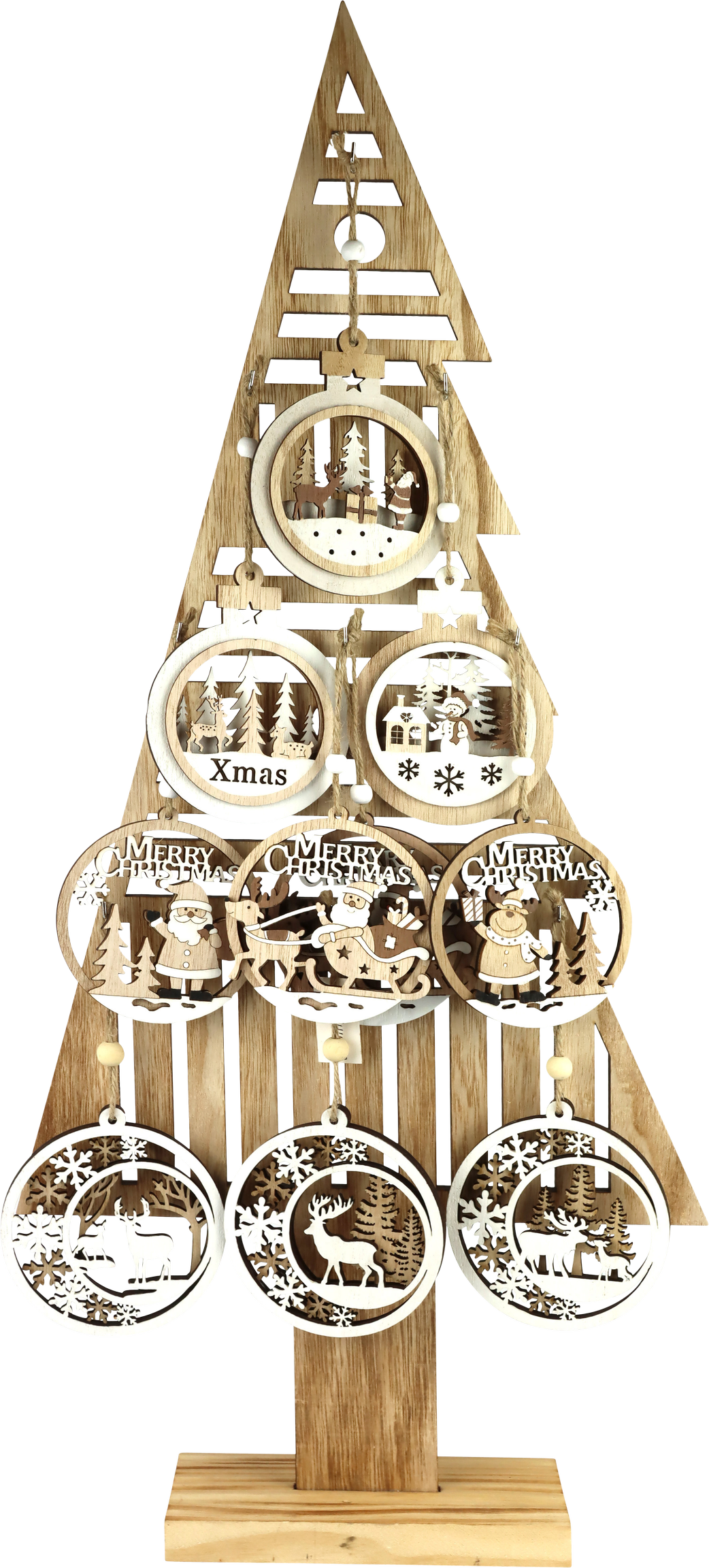 9827 BAUM M.HÄNGERN WOODLAND CHARM  S/28