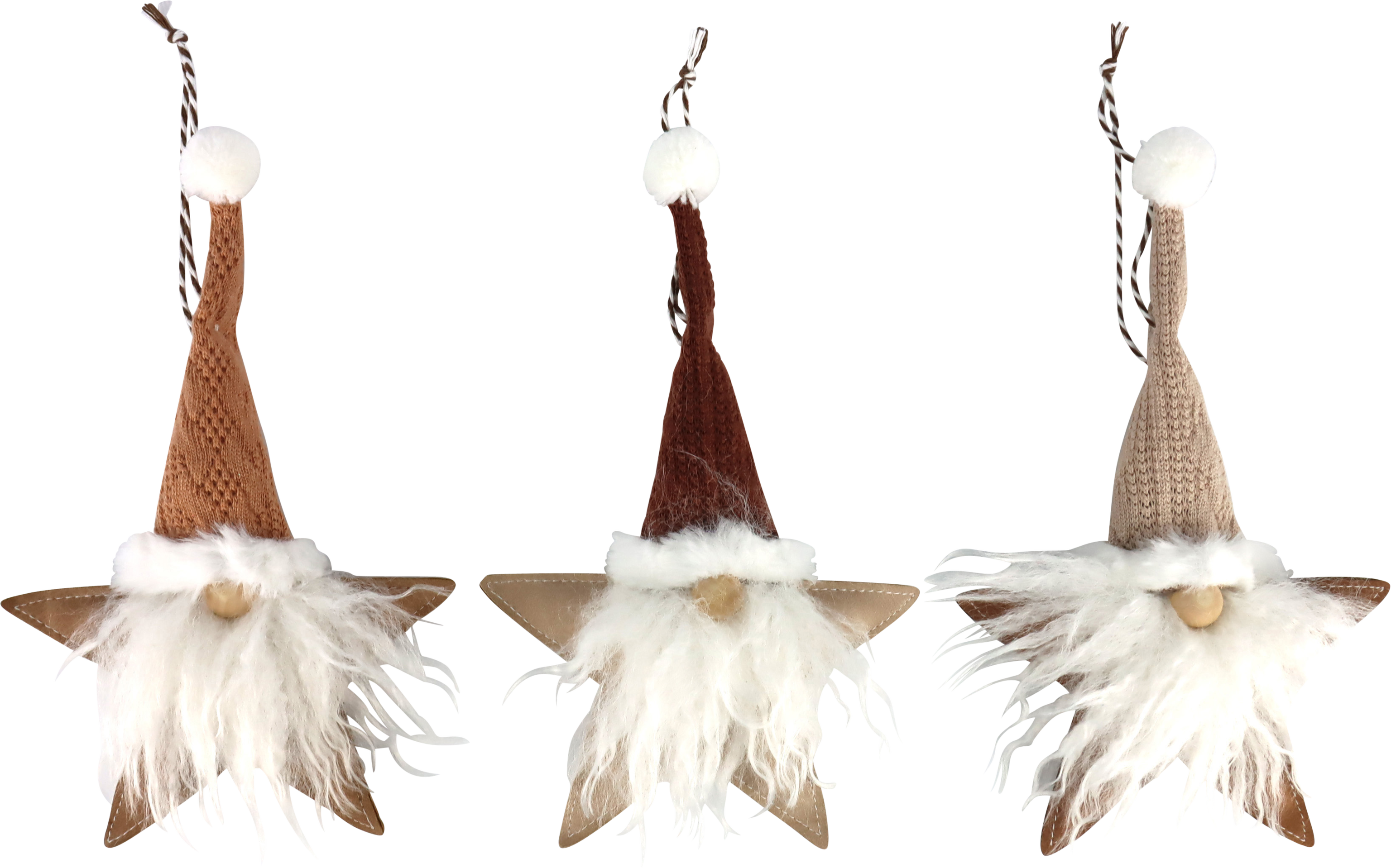 9830 SANTAHÄNGER NORDIC NOËL  S/3