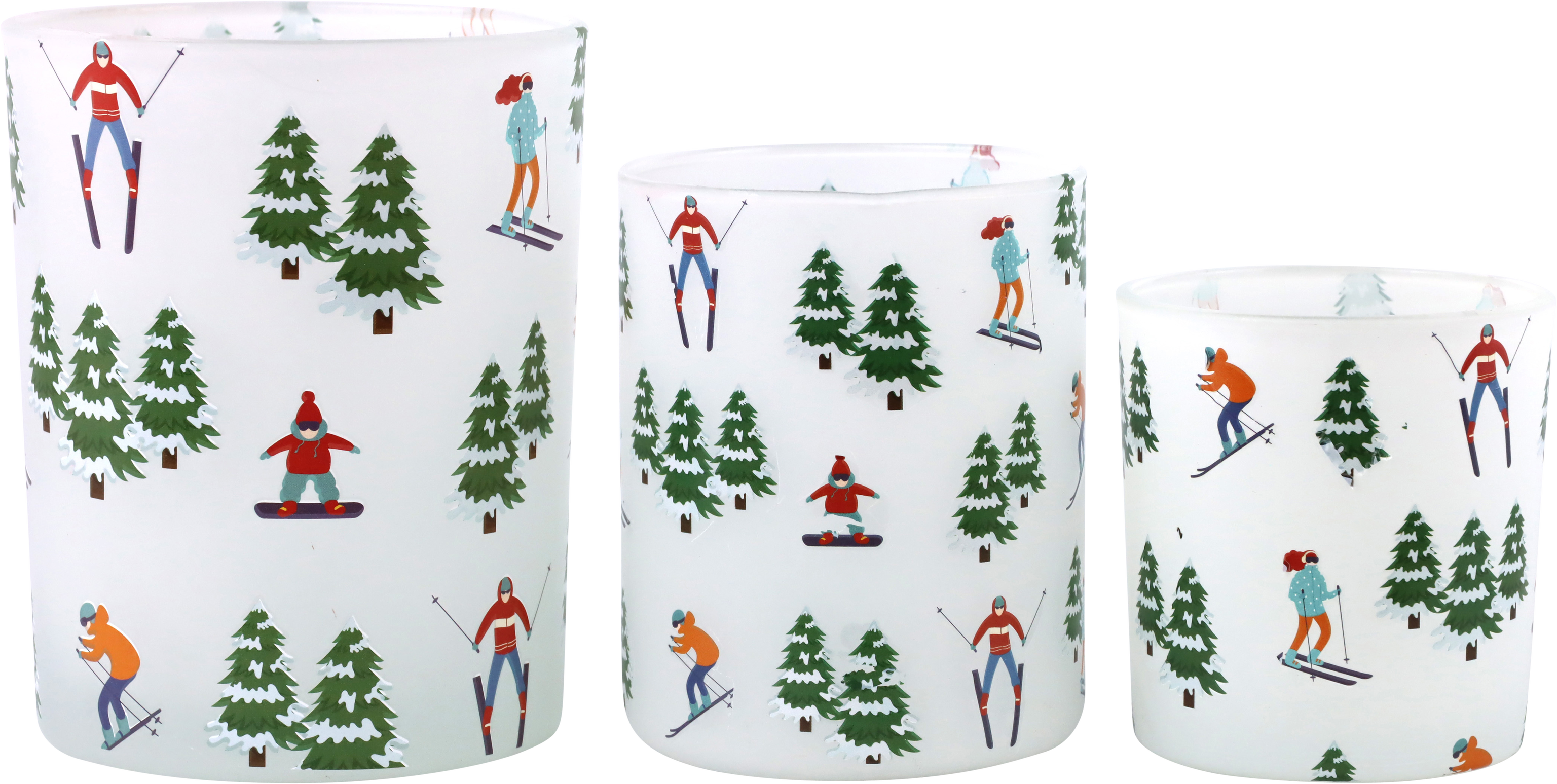 9879 WINDLICHTER SNOWY ESCAPADES  S/3